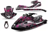 Yamaha Wave Runner Jet Ski Graphic Kit 2002-2005 Tune In Pink