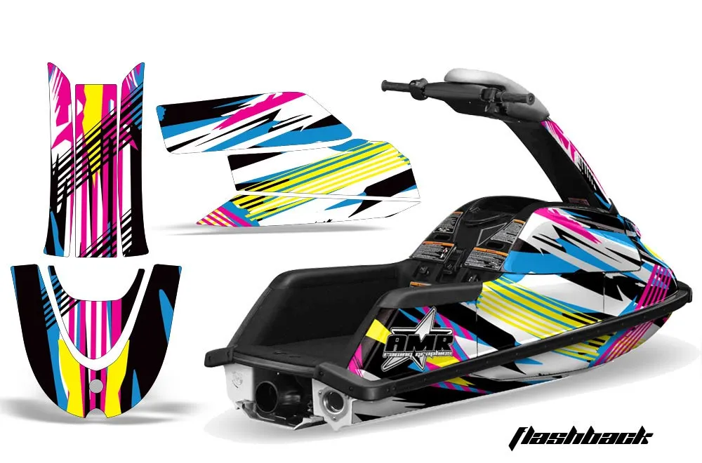 Yamaha Superjet Freestyle Jet Ski Graphic Kit (Round Nose) All Years Flashback