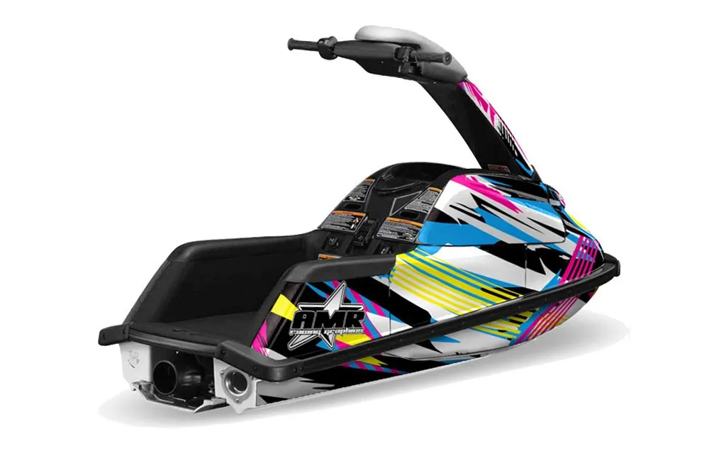 Yamaha Superjet Freestyle Jet Ski Graphic Kit (Round Nose) All Years Flashback
