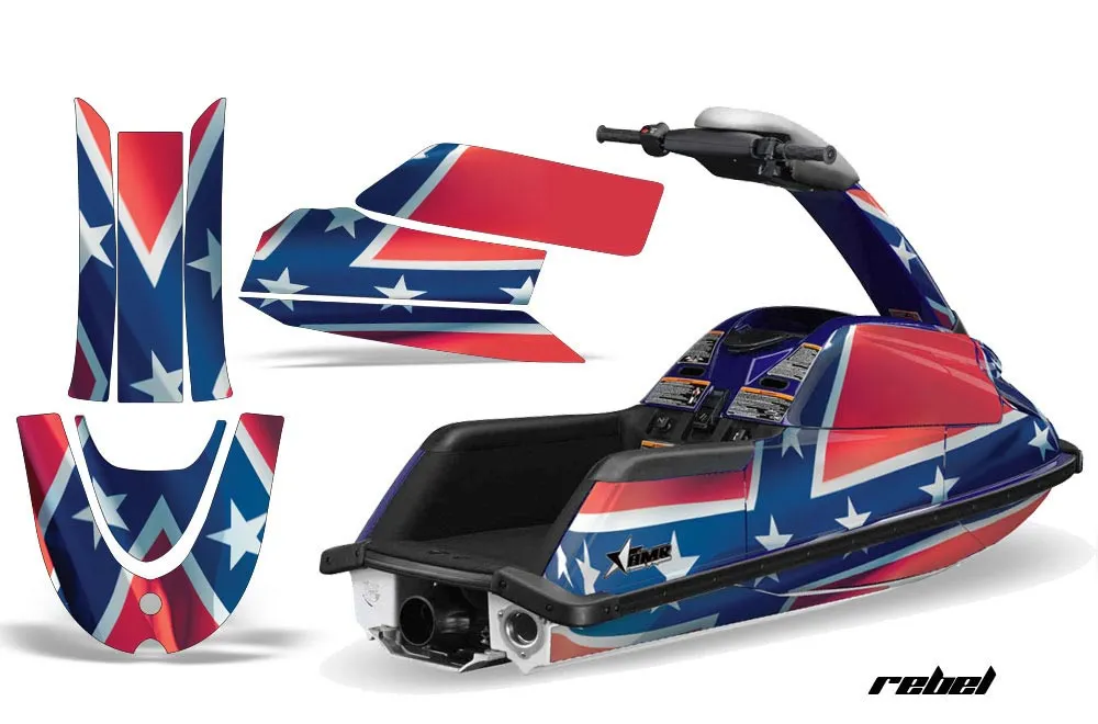 Yamaha Superjet Freestyle Jet Ski Graphic Kit (Round Nose) All Years Rebel