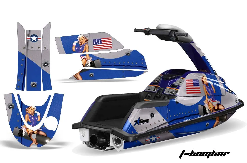 Yamaha Superjet Round Nose Custom Custom Graphic Kit - All Years