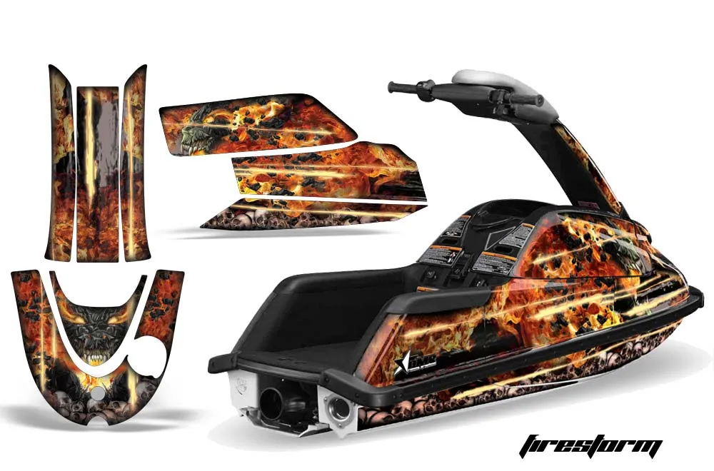 Yamaha Superjet Round Nose Custom Custom Graphic Kit - All Years