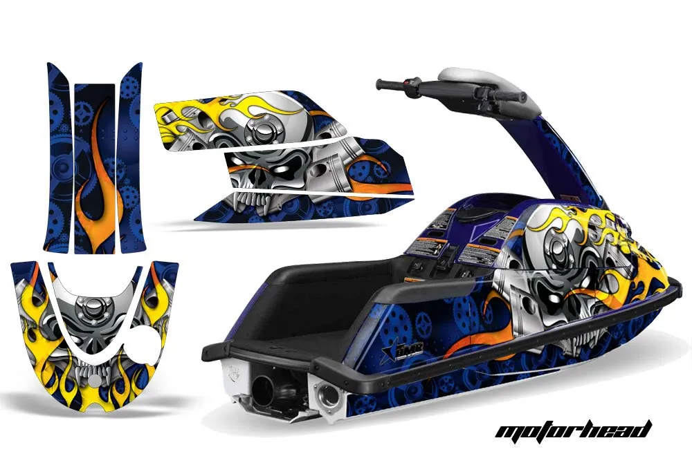 Yamaha Superjet Round Nose Custom Custom Graphic Kit - All Years