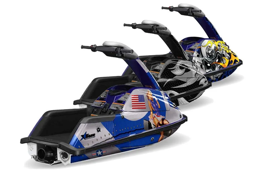 Yamaha Superjet Round Nose Custom Custom Graphic Kit - All Years