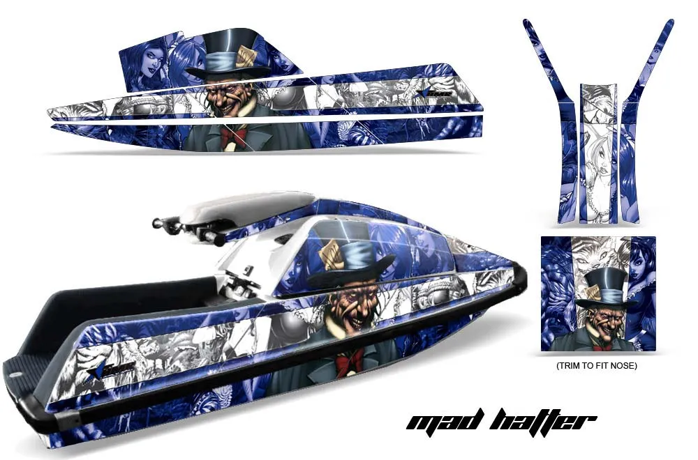 Yamaha Superjet Square Nose Custom Custom Graphic Kit - All Years