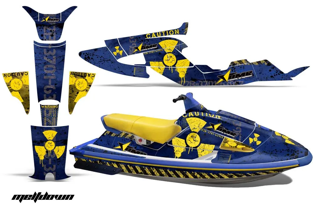 Yamaha Wave Raider Custom Custom Graphic Kit - 1994-1996