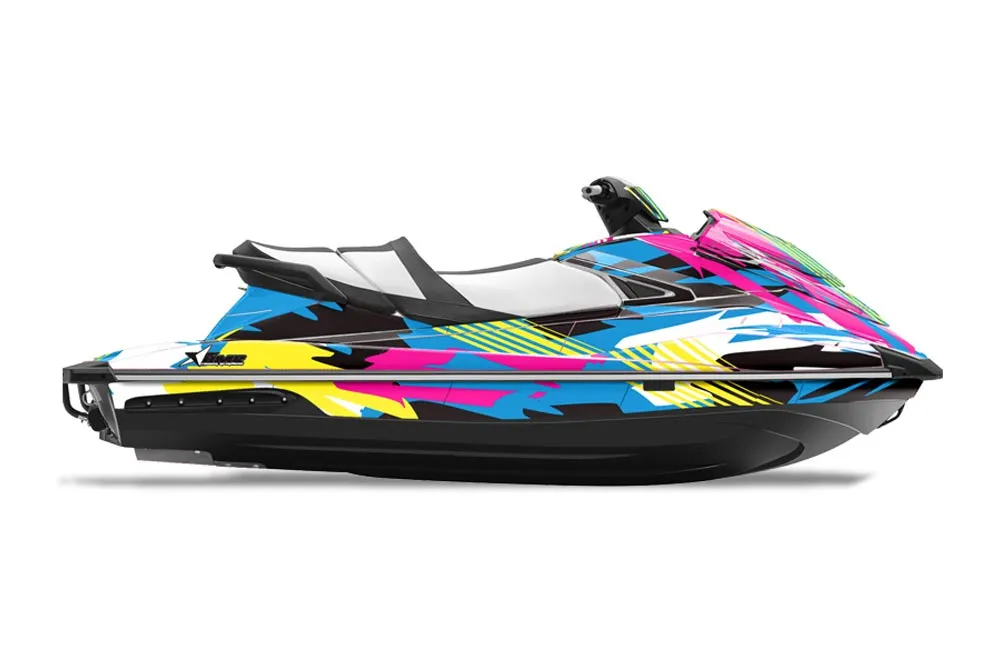 Yamaha Wave Runner GP 1800 Jet Ski Graphic Kit 2017 Flashback
