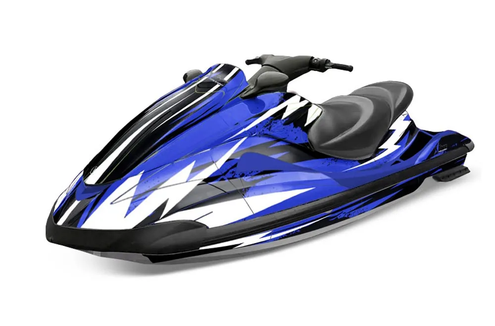 Yamaha Wave Runner Jet Ski Graphic Kit 2002-2005 Attack Blue
