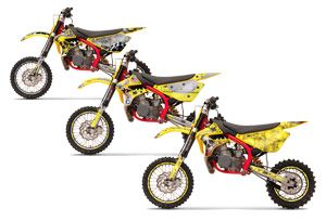 Cobra CX 65 Dirt Bike Custom Graphic Kit - 2007-2011