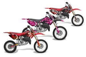 Honda CR80 Dirt Bike Custom Graphic Kit - 1996-2002