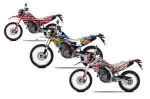 Honda CRF250 L Enduro Dirt Bike Custom Graphic Kit - 2013-2016