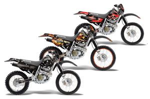 Honda XR400 Dirt Bike Custom Graphic Kit - 1996-2004