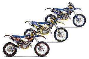 Husaberg TE 125 Dirt Bike Custom Graphic Kit - 2011-2012