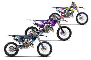 Husqvarna FC 350 Dirt Bike Custom Graphic Kit - 2016-2017