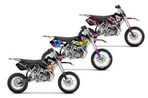 KTM SX 65 Dirt Bike Custom Graphic Kit - 2002-2008