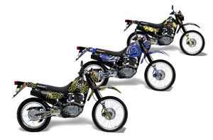 Suzuki DRZ 200 SE Dirt Bike Custom Graphic Kit - 1996-2009