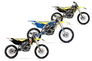 Suzuki RMZ 250 Dirt Bike Custom Graphic Kit - 2004-2006