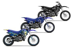 Yamaha TTR50 Dirt Bike Custom Graphic Kit - 2006-2018