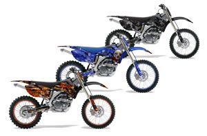 Yamaha YZ250F / YZ450F Dirt Bike Custom Graphic Kit - 2006-2009