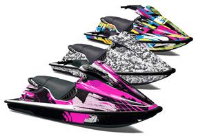 Sea Doo XP Bombardier Custom Custom Graphic Kit - 1994-1996