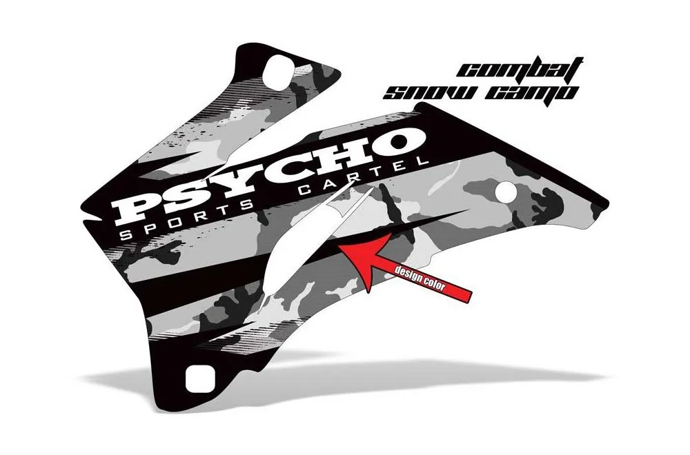 PSC - Combat design shown on a set of graphic panels