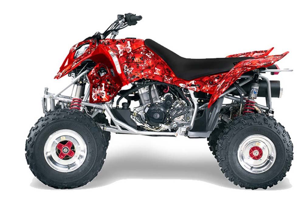 Polaris Outlaw 450 / 500 / 525 ATV Graphic Kit - 2006-2008 Butterfly