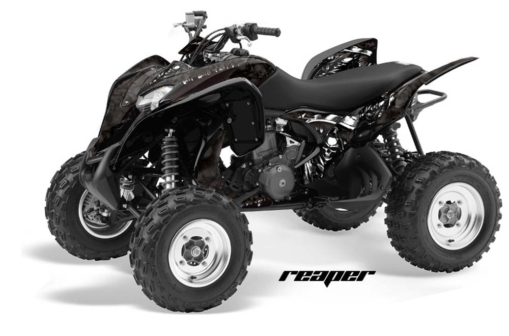 Honda TRX 700 XX ATV Graphic Kit - 2009-2015 Reaper Black