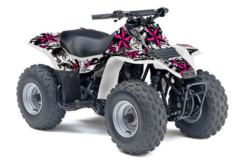 Suzuki QuadSport LT 80 ATV Graphic Kit - 1987-2006 Northstar Pink