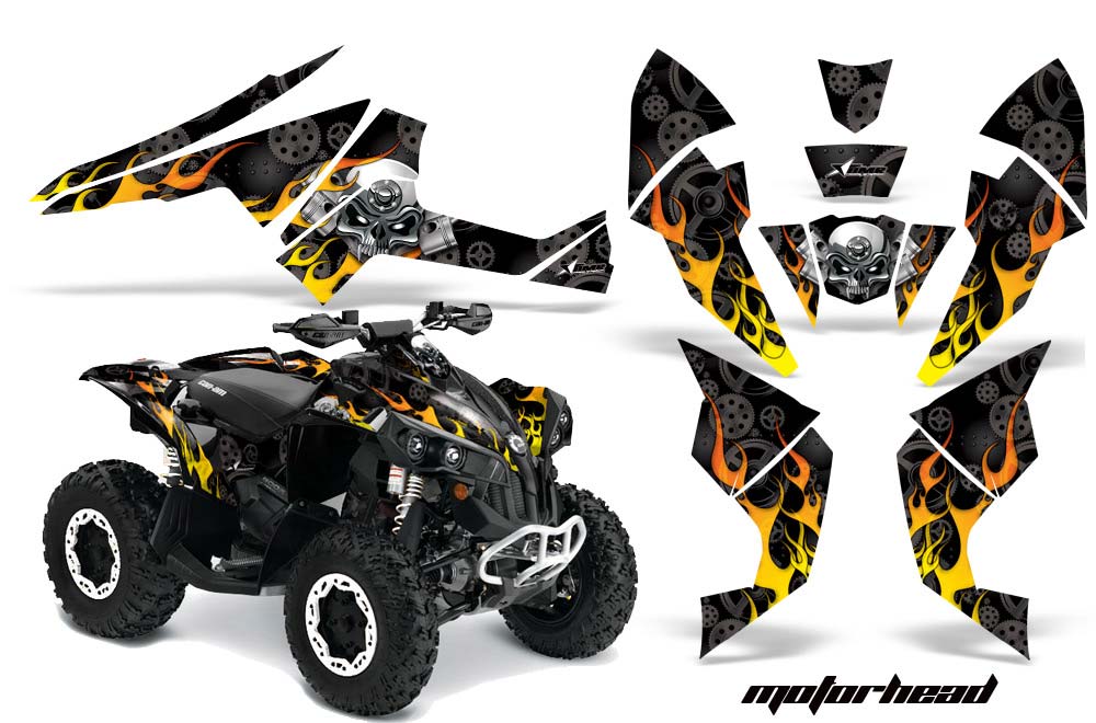 Can Am Renegade 500 / 800 / 1000 ATV Graphic Kit - All Years