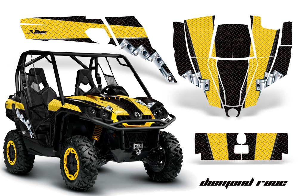 Can-Am Commander 1000 / 800 Custom Graphic Kit - All Years