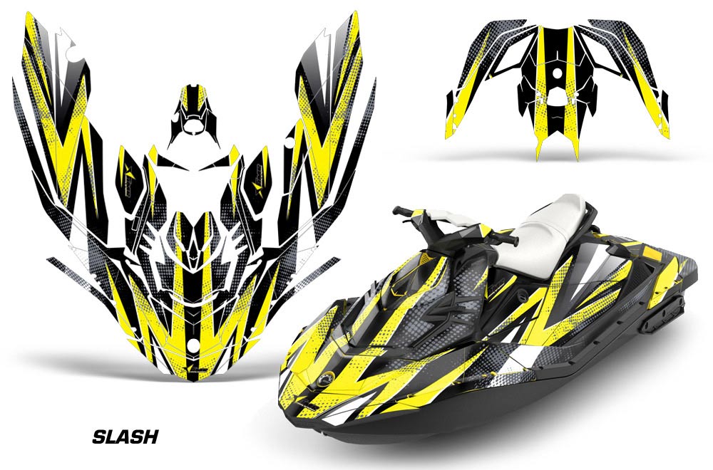 Sea Doo Bombardier Spark (2 UP) Jet Ski Graphic Kit 2014-2016